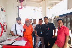 MV Pangeo at Tanjung Priok